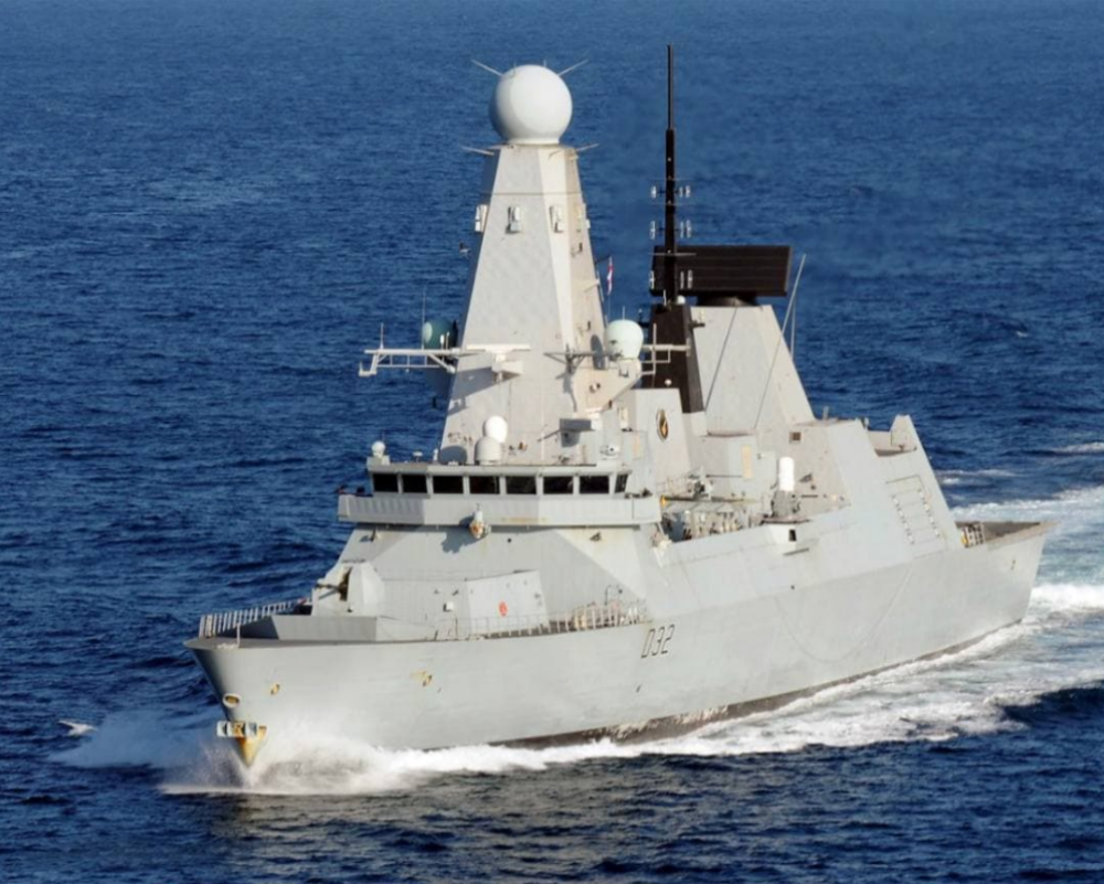 UK provokes Russia by sending a warship through Russian territory.
